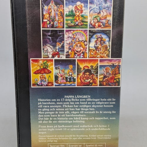 Pappa Långben - Superfilm & Video Ab - Svenskt tal - VHS