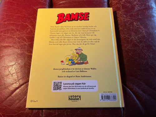 Bamse på Glömskans Ö av Jimmy Wallin och Lars Bällsten,