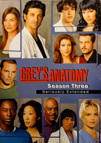 GREY´S ANATOMY SÄSONG 3.