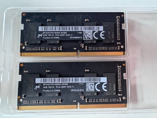 Micron 4GB DDR4 RAM PC4-2400T SODIMM