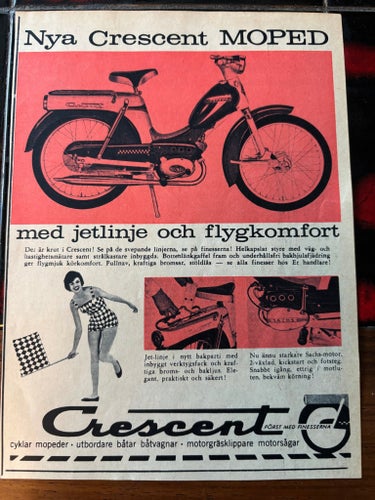 Crescent 1149 raket 1961 -63 annons