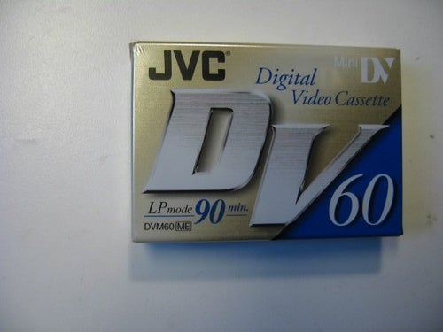 JVC M-DV60ME Mini DV Digital Videokassett 60 minuter