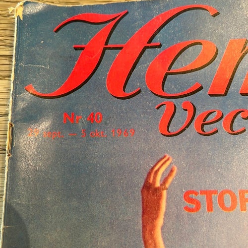 Hemmets Veckotidning från 1969