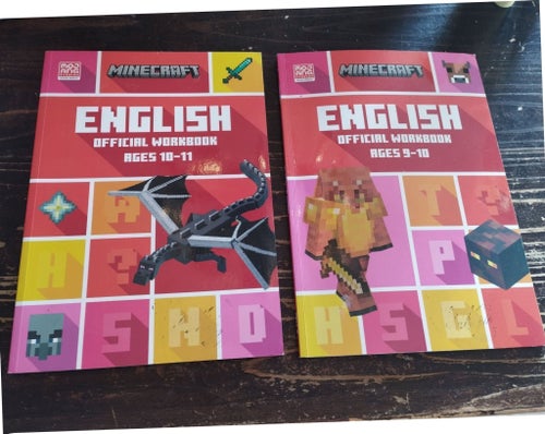 Minecraft English Official Workbook Ages 10-11 och 9-10
