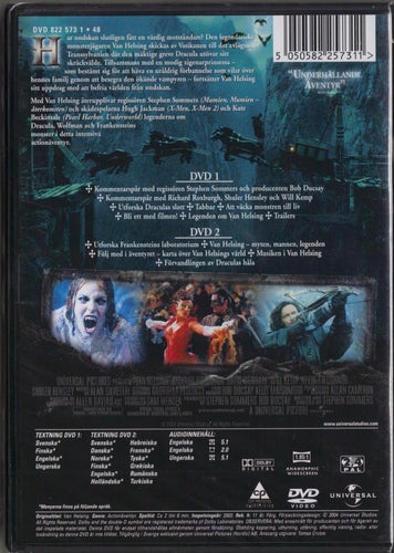VAN HELSING - DVD (2-DISC) (INPLASTAD)