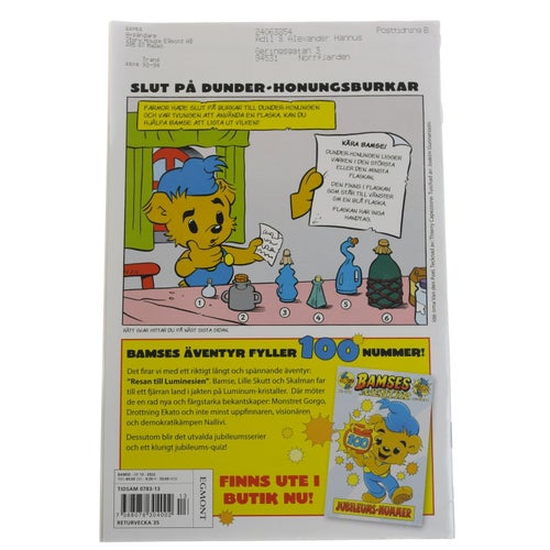 Bamse - 2022 - NR 13 - Mumiemysteriet