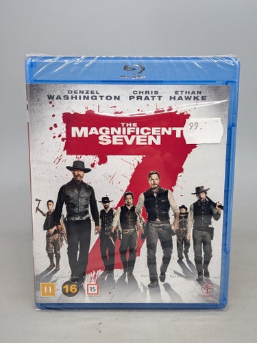 The Magnificent Seven - Svensk text - Ny inplastad Blu-ray