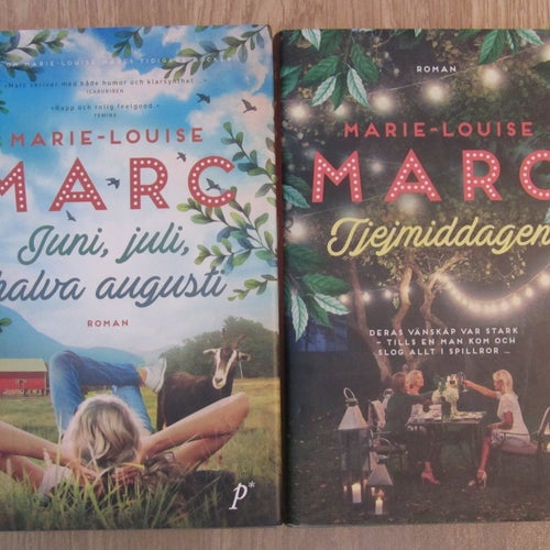 Marie-Louise Marc Böcker: Juni, juli, halva augusti & Tjejmiddagen