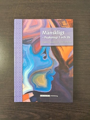 Mänskligt - Psykologi 1 och 2b av Gabriella Bernerson och Katri Cronlund