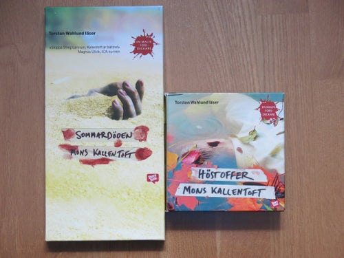 Ljudböcker av Mons Kallentoft: Sommardöden och Höstoffer