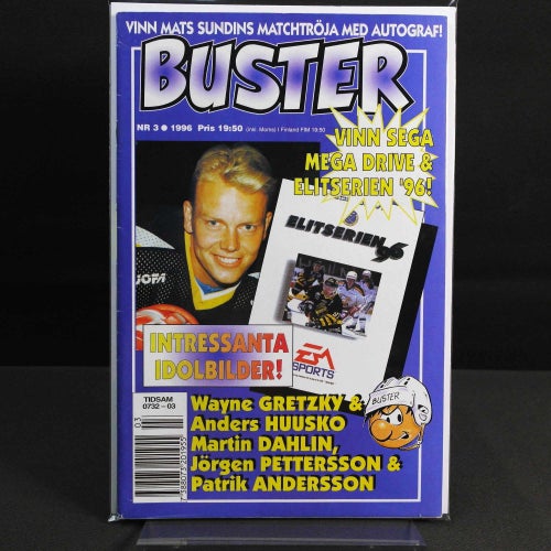 Buster - 1996 - NR 3 - Poster: Martin Dalin | Wayne Gretzky & Anders Huusko