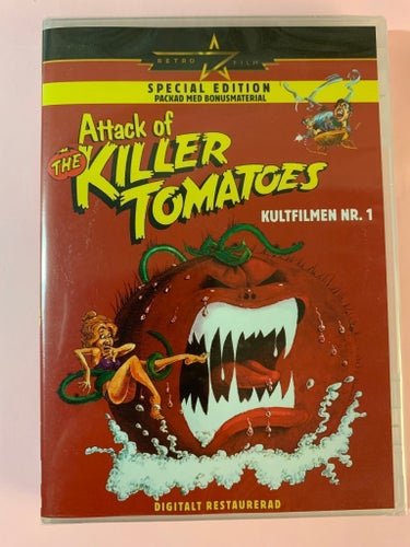 Mördartomaterna Anfaller (1978) NY inplastad DVD, Attack of the Killer Tomatoes!