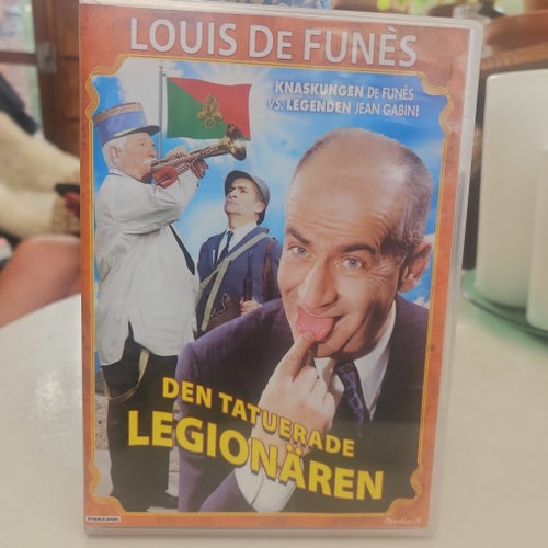 Den Tatuerade Legionären (DVD) Louis De Funès
