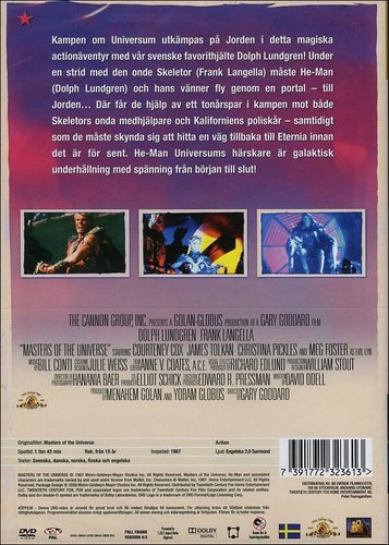 He-Man - Universums härskare (1987) Gary Goddard med Dolph Lundgren.