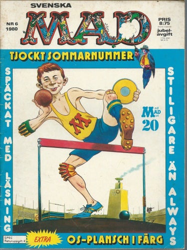 SVENSKA MAD - NR 6 1980