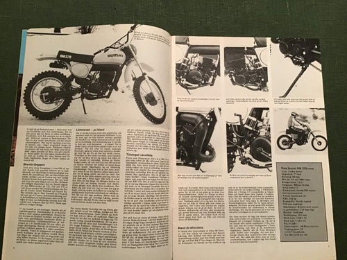 ALLT OM MC NR 3 1977 SUZUKI RM 370,HONDA RCB 941,ZUNDAPP ,GRANS I MOTALA,