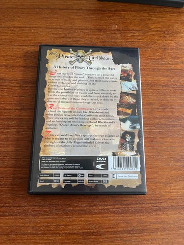 DVD-film: Real Pirates Of The Caribbean
