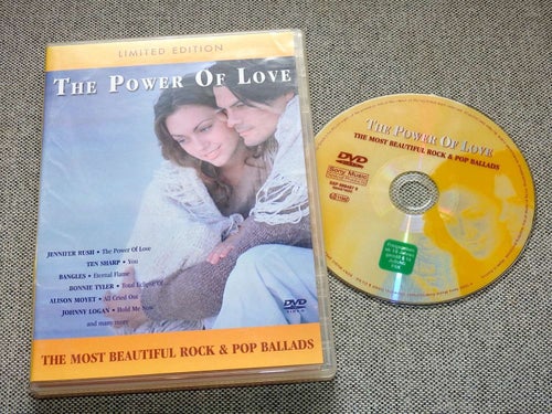 The Power of Love DVD Limited Edition Cyndi Lauper Europe Bangles Bonnie Tyler