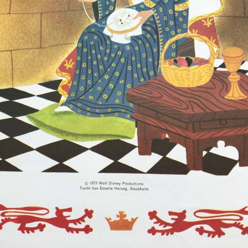 SNÖVIT OCH DE SJU DVÄRGARNA Walt Disney 1973