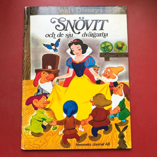 SNÖVIT OCH DE SJU DVÄRGARNA Walt Disney 1973