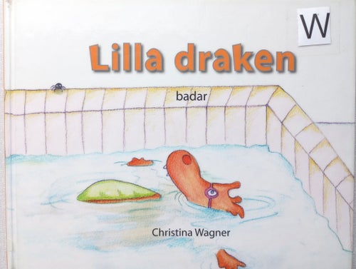 Lilla draken badar av Christina Wagner, 2012
