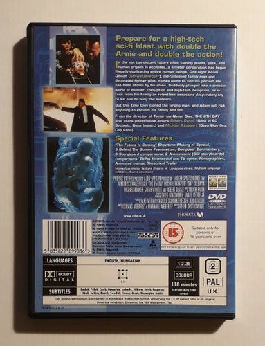 The 6th Day (2000) - Arnold Schwarzenegger, Michael Rooker - Svensk text