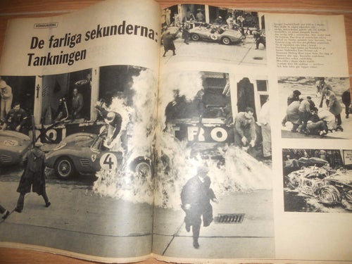 Se nr25 1960 Ingemar Johansson, Champis annons, Scarlatti Ferrari formel 1
