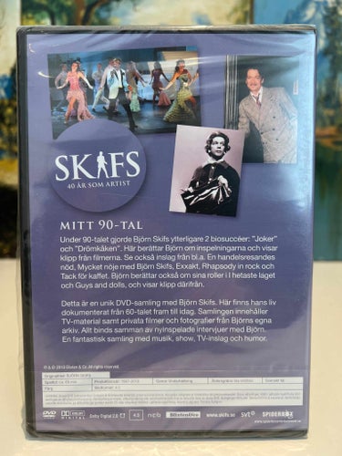 Skifs: 40 år som artist – Mitt 90-tal | Björn Skifs | Underhållning | DVD | Ny
