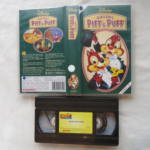 Galen i Piff & Puff - Disney - VHS