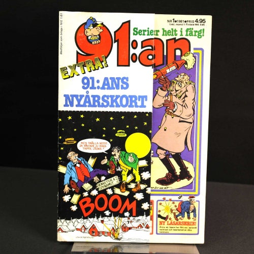 91:an - 1981 - NR 1 - Bilaga: 91:ans nyårskort