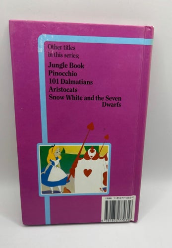 Disney’s Alice in Wonderland – Walt Disney – Fleetway Books 1987