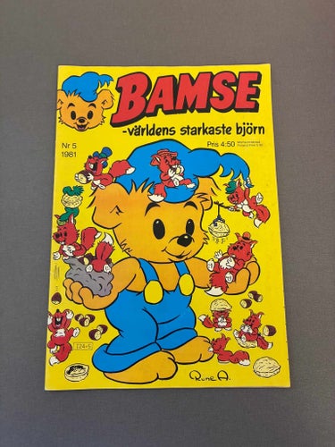 Bamse nr 5 1981