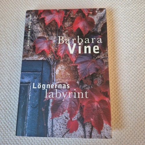 Inbunden bok Lögnernas labyrint av Barbara Vine, 2000