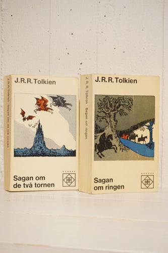 Sagan om ringen & Sagan om de två tornen av J.R.R. Tolkien