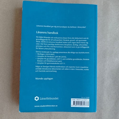 Lärarens handbok