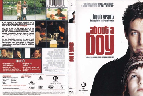 DVD - ABOUT A BOY - SÖNDAGSFILMEN