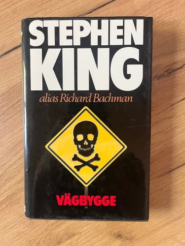 Vägbygge av Stephen King (alias Richard Bachman), 1988 - inbunden