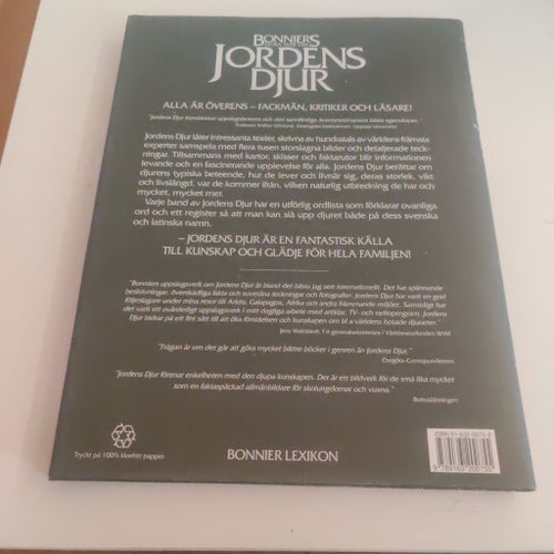 Bonnier Lexikon - Jordens Djur: Rovdjuren