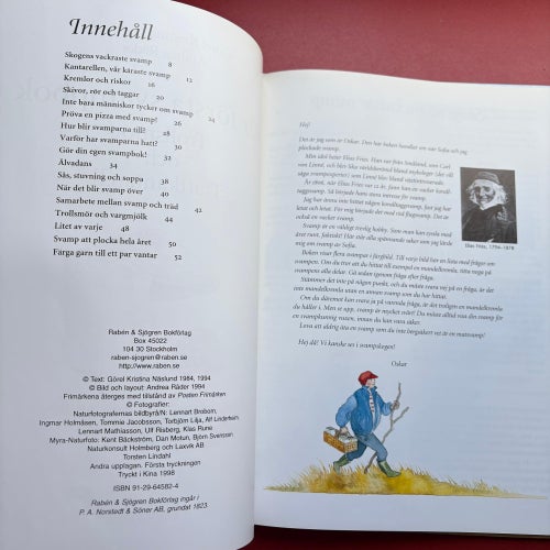VÅR FÖRSTA SVAMPBOK TROLLSMÖR OCH TRATTKANTARELL Görel Kristina Näslund
