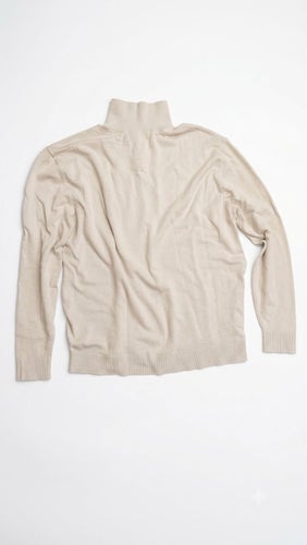 157 beige herr tröja i Large