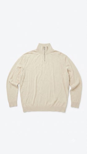 157 beige herr tröja i Large