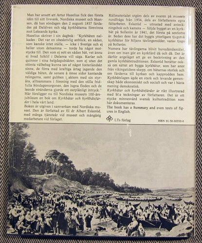 Kyrkbåtar och Kyrkbåtsfärder Albert Eskeröd 1973 Inbunden