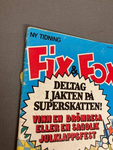 Fix & Foxi - Nr 0 FÖRSTANUMMER - 1979