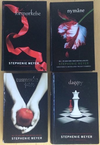 Twilight-serien av Stephenie Meyer - På svenska