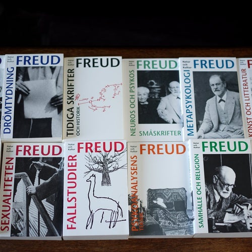 Samlade Skrifter, Sigmund Freud, 12 st - komplett (psykologi, psykoanalys)
