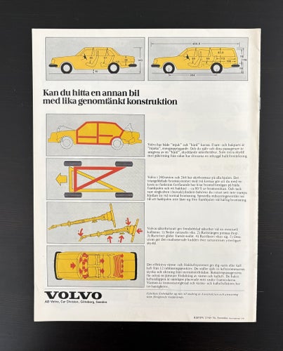 VOLVO Broschyr 1976 - 242/244/245/264