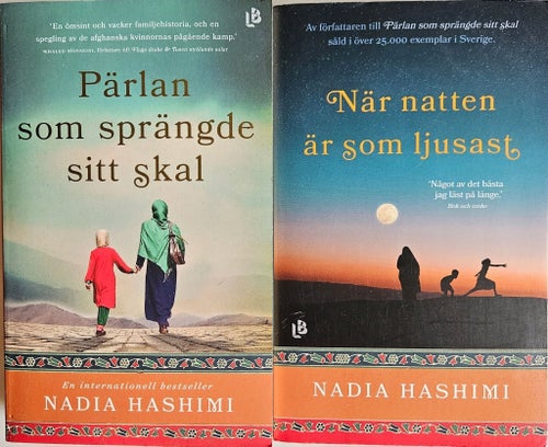 Nadia Hashimi - Pärlan som sprängde sitt skal & När natten är som ljusast