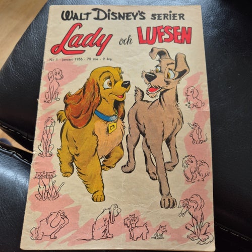 Walt Disney's Serier Lady och Lufsen, 1956