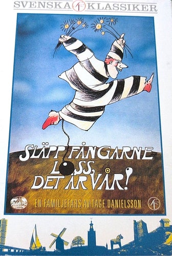 Släpp Fångarne Loss – Det Är Vår! (DVD) (1975) Tage Danielsson, Margaretha Krook