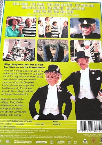 Släpp Fångarne Loss – Det Är Vår! (DVD) (1975) Tage Danielsson, Margaretha Krook